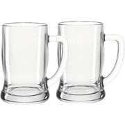 ビールジョッキ 2個セット 500ml クリアー 049458