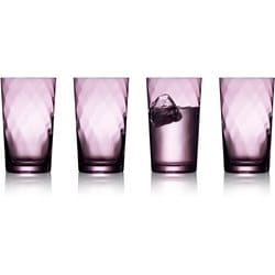 タンブラー 400ml (4P) VIENNA パープル 31723