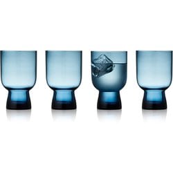ウォーターグラス 300ml (4P) SORRENTO ブルー 32745