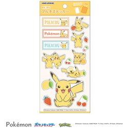 ポケモンA マルチステッカー フルーツ イエロー 306419