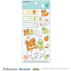 ポケモンA マルチステッカー フルーツ ミント 306422