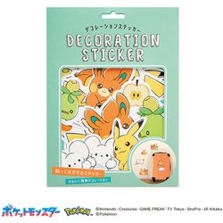 ポケモンA デコレーションステッカー フルーツ_ミント 306174