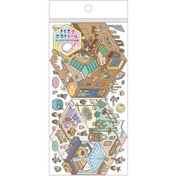 チイサナセカイシール マホウNOオヘヤ 229452