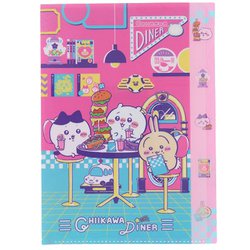 限定 ダイカットクリアファイル5P ちいかわ DINER ランチ S2175614