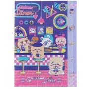 限定 ダイカットクリアファイル5P ちいかわ DINER ディナー S2175622