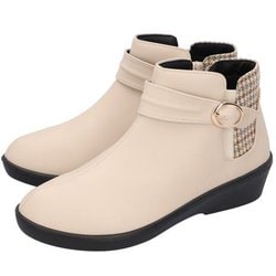 4741 pansy パンジー ブーツ 22.5cm アイボリー p4741