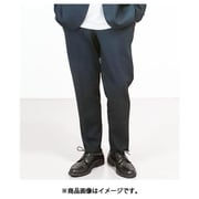 65306 URBAN SQUARE なめらか裏起毛 トラウザーパンツ Mサイズ NAVY urban65306