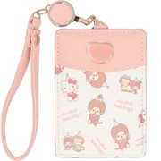 MC1-10 キャラクター リール付パスケース パスケース モンチッチ/キティPK salillepass5