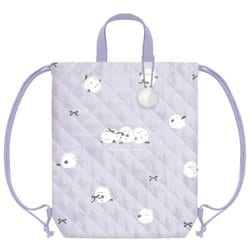 133597 [キルティング体操服バッグ ふわもこ]