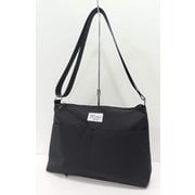 DF-1502 [軽量ポリ 前ポケット付き ショルダーバッグ ブラック]