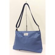 DF-1502 [軽量ポリ 前ポケット付き ショルダーバッグ ネイビー]