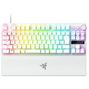 Huntsman V3 Pro Tenkeyless 8KHz JP （White Edition） 8,000Hz対応 アナログオプティカル eスポーツ ゲーミングキーボード RZ03-05521200-R3J1
