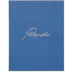 フォトメッセージカード ランス グラース Lサイズ 2面 タテ ネイビー MRCGC-L2TNV