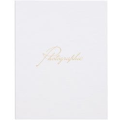 フォトメッセージカード ランス グラース Lサイズ 2面 タテ ホワイト MRCGC-L2TWT