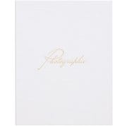 フォトメッセージカード ランス グラース Lサイズ 2面 タテ ホワイト MRCGC-L2TWT