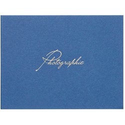 フォトメッセージカード ランス グラース Lサイズ 2面 ヨコ ネイビー MRCGC-L2YNV