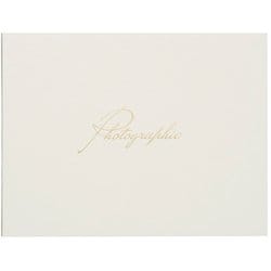 フォトメッセージカード ランス グラース Lサイズ 2面 ヨコ クリーム MRCGC-L2YCR