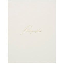 フォトメッセージカード ランス グラース 2Lサイズ 2面 タテ クリーム MRCGC-2L2TCR