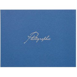 フォトメッセージカード ランス グラース 2Lサイズ 2面 ヨコ ネイビー MRCGC-2L2YNV