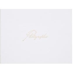 フォトメッセージカード ランス グラース 2Lサイズ 2面 ヨコ ホワイト MRCGC-2L2YWT