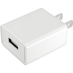 USB AC充電器 2A USB-A×1 ホワイト RACA2A03WH