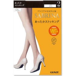 あったかストッキング2足組 W発熱 ブラック LL SBG10AY