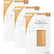 シアータイツ 伝線しにくい 3足組 ナチュラルベージュ ML SP819Y