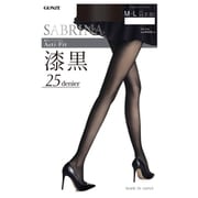 タイツ 漆黒25デニール 優れたフィット感×美しい黒 ブラック LL SB760Y
