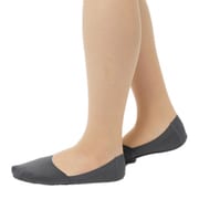 足底あったか 足底ボアフットカバー 靴下 深履き 厚地 チャコールグレー 22-24cm TQN838Y
