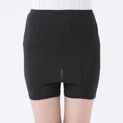 Yラインカバーパンツ ペチコート 透けにくいインナー ブラック M TQX852Y