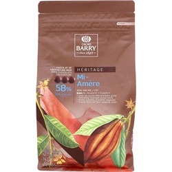 カカオバリー タブレット ミ・アメール 1kg