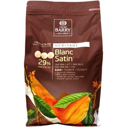 カカオバリー タブレット ブランサタン（ホワイト） 5kg