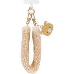 AB37801 リラックマ もこもこハンドストラップ BASIC RILAKKUMA BOA ITEMS テーマ リラックマ