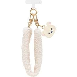 AB37802 リラックマ もこもこハンドストラップ BASIC RILAKKUMA BOA ITEMS テーマ コリラックマ
