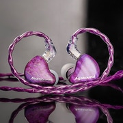 カナル型 イヤホン Performer Colorful Wood パープル