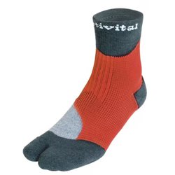 HRD1010-RG11 [Activital 超立体フットサポーター S-M レッド×グレー]