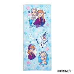 FP486500 ディズニー フェイスタオル 2枚組 ウィークエンド アナと雪の女王