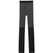 おなかと太ももあったか保温スパッツ ブラック M～L