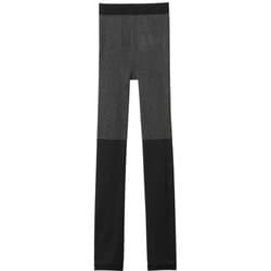 おなかと太ももあったか保温スパッツ ブラック L～LL