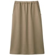 すぽっと履ける裏シャギーロングスカート モカ LL~3L