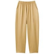 裏起毛ゆるり楽ちんパンツ キャメル L