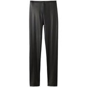 防風保温ストレッチパンツ レディース ブラック LL