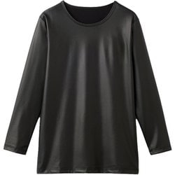 防風保温ストレッチウエア メンズ ブラック L