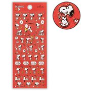 シール スヌーピー フチドリ みんなにハート2 ELS-851-552