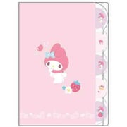 【限定】 ダイカットクリアファイル5P ステショ☆Pastel マイメロディ S2175681