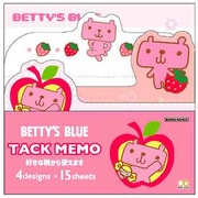 S2851733 [【限定】 ダイカットブロック付箋 BETTY'S BLUE ピンク]