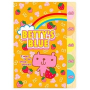 【限定】 ダイカットクリアファイル5P BETTY'S BLUE エイミーちゃん S2175908
