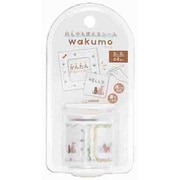 S8815658 [【限定】 ロールシール wakumo（ワクモ） 四角 ふき出しと犬猫]