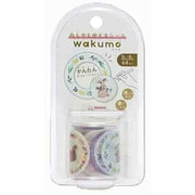 S8815682 [【限定】 ロールシール wakumo（ワクモ） 丸 植物と動物]