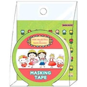 【限定】 マスキングテープ ちびまる子ちゃん×サンリオキャラクターズ LG(ライトグリーン) S8816506